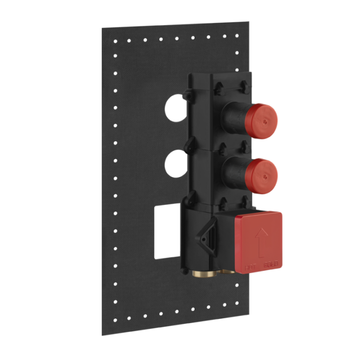Element podtynkowy do baterii termostatycznej 2-drożnej GESSI ANELLO chrom 43103031