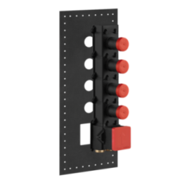 Element podtynkowy do baterii termostatycznej 4-drożnej GESSI ANELLO chrom 43107031