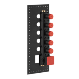 Element podtynkowy do baterii termostatycznej 5-drożnej GESSI ANELLO chrom 43109031