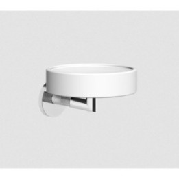 Mydelniczka GESSI ANELLO biała/chrom 63701031