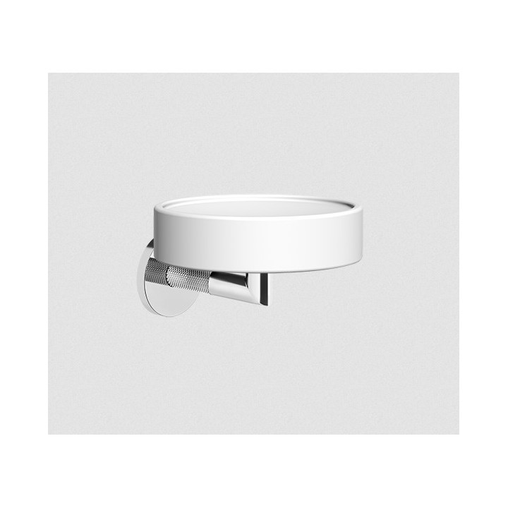 Mydelniczka GESSI ANELLO biała/chrom 63701031