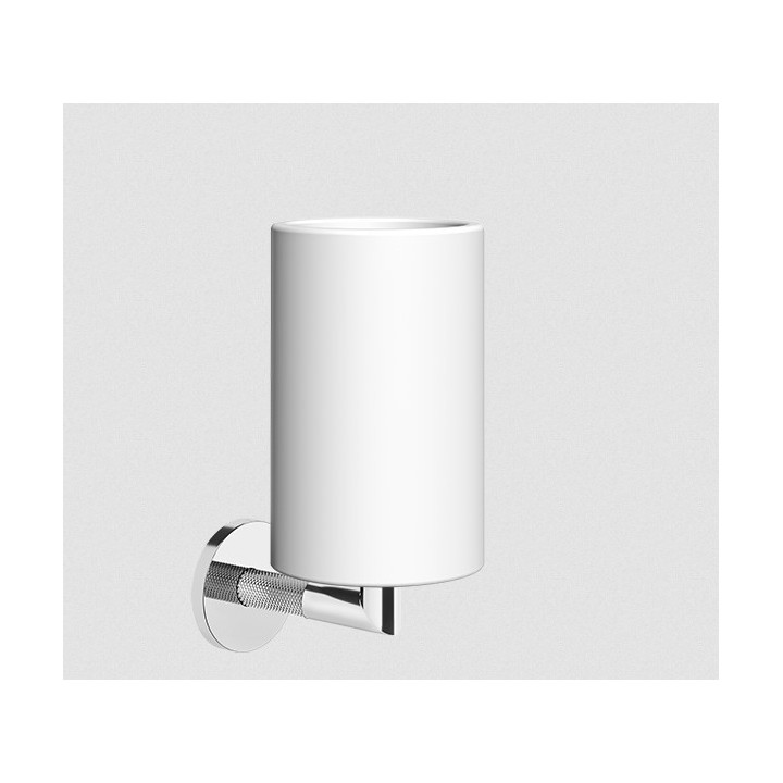 Kubek GESSI ANELLO biały/chrom 63707031