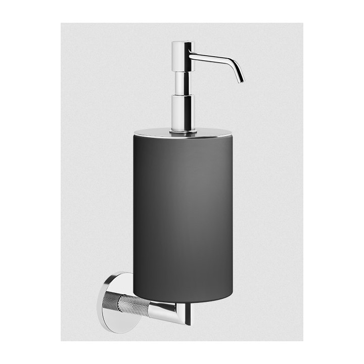 Dozownik do mydła GESSI ANELLO czarny/chrom 63714031