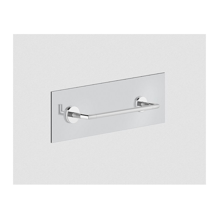 Wieszak na ręcznik 30 cm GESSI ANELLO do mocowania na szkle chrom 63824031