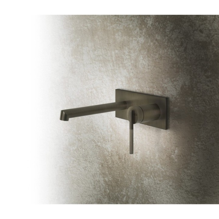 Bateria umywalkowa z krótką wylewką GESSI INGRANAGGIO chrom 63588031