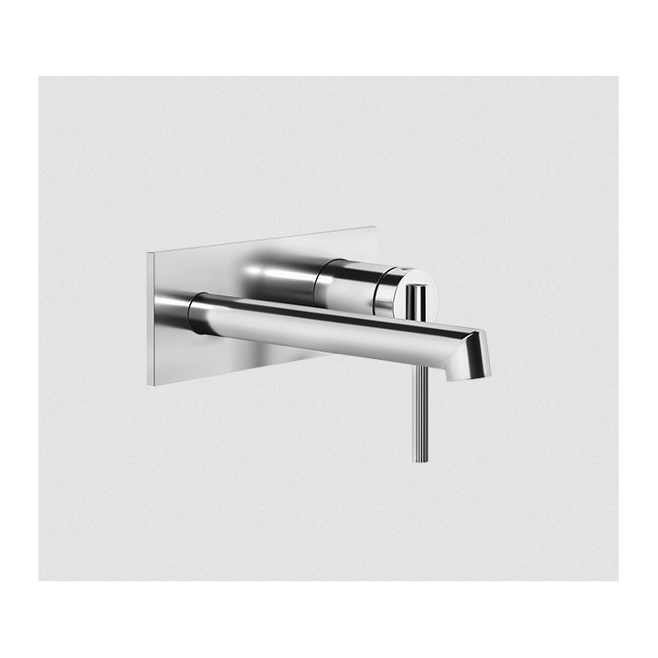 Bateria umywalkowa z krótką wylewką GESSI INGRANAGGIO chrom 63588031