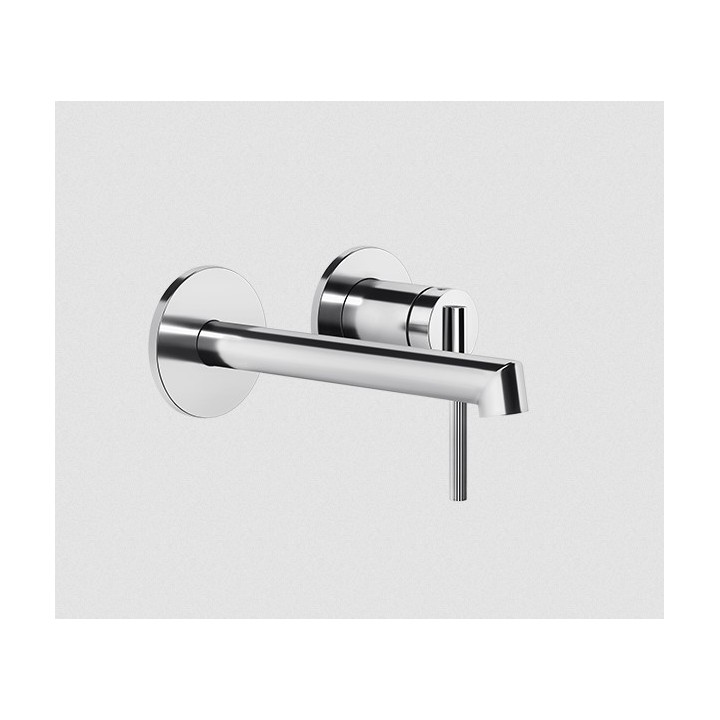 Bateria umywalkowa z krótką wylewką GESSI INGRANAGGIO chrom 63581031