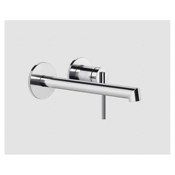 Bateria umywalkowa z długą wylewką GESSI INGRANAGGIO chrom 63583031