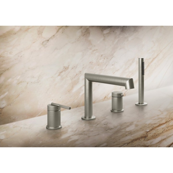 Bateria wannowa 4-otworowa GESSI INGRANAGGIO chrom 63537031