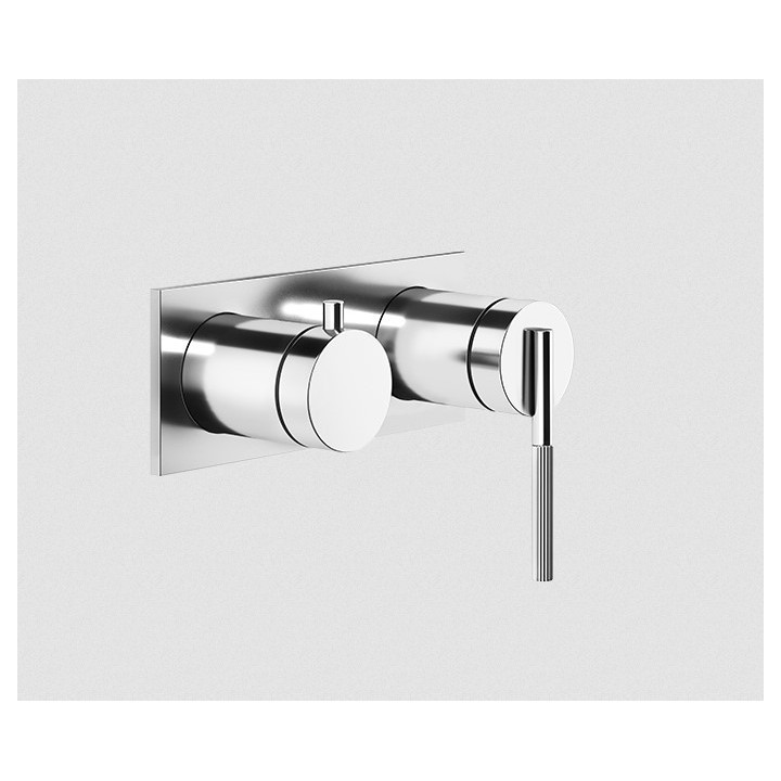 Bateria natryskowa 2-drożna GESSI INGRANAGGIO chrom 63579031