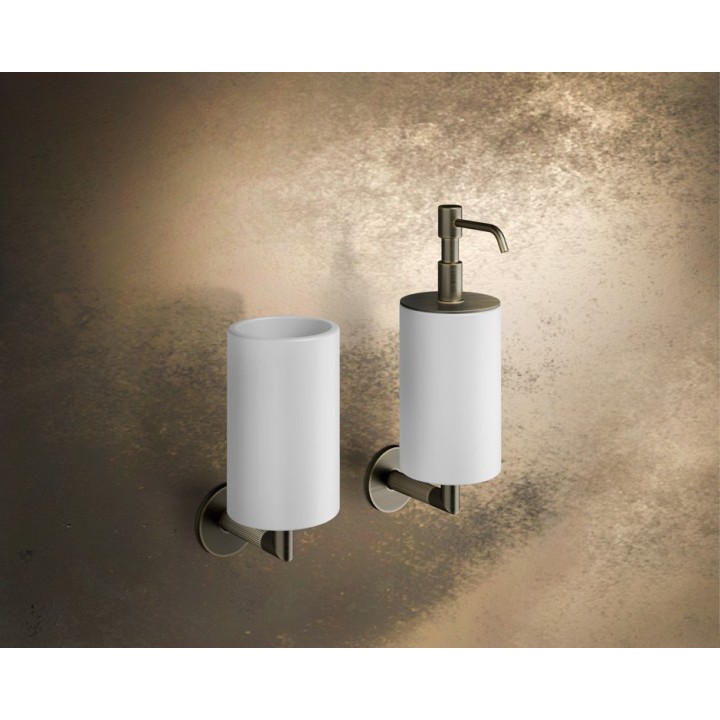 Kubek GESSI INGRANAGGIO biały/chrom 63807031