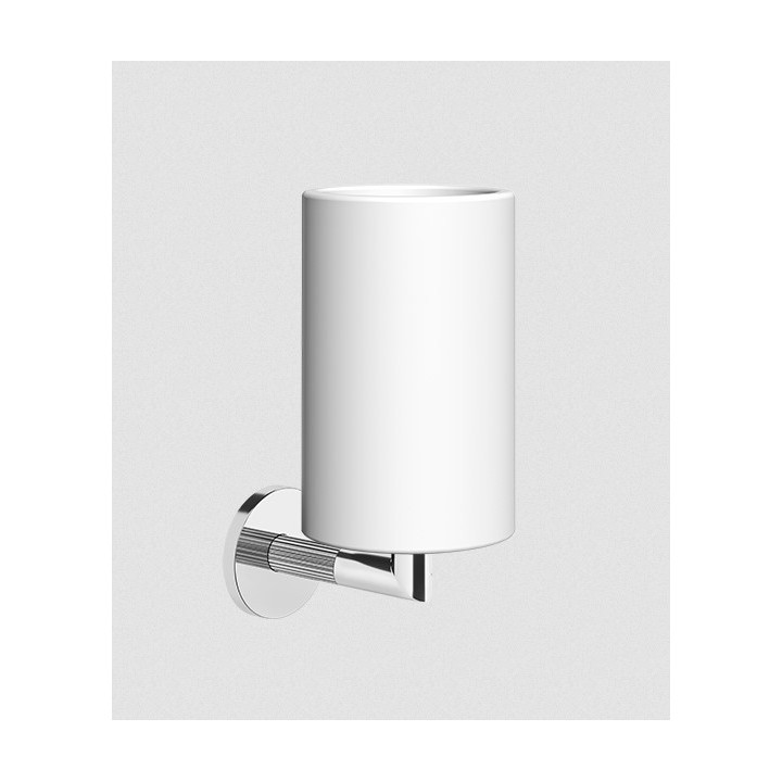 Kubek GESSI INGRANAGGIO biały/chrom 63807031