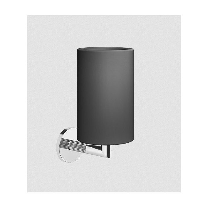 Kubek GESSI INGRANAGGIO czarny/chrom 63808031