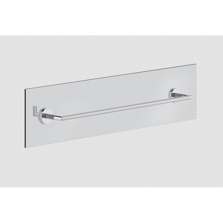Wieszak na ręcznik 60 cm GESSI INGRANAGGIO mocowany na szkle chrom 63928031