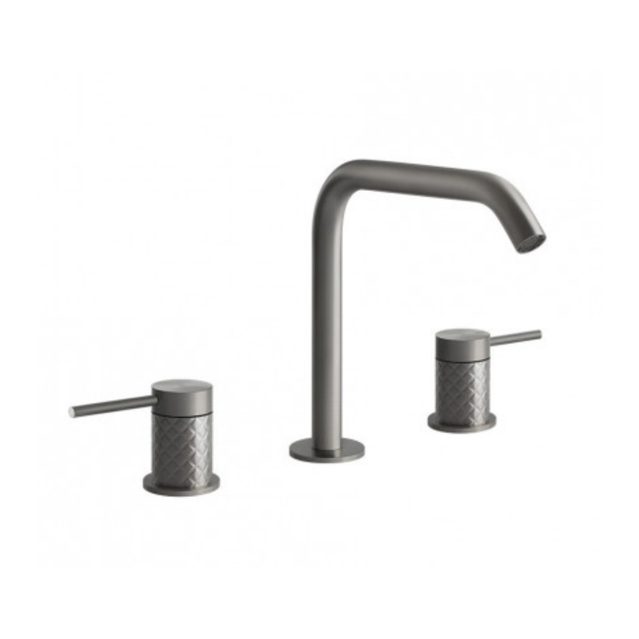 Bateria umywalkowa GESSI 316 INTRECCIO stal szczotkowana 54112239