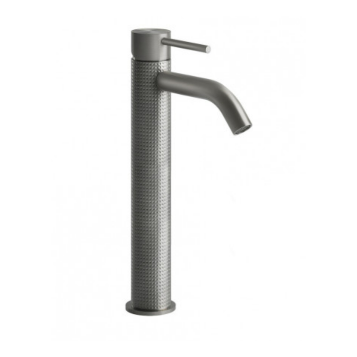 Bateria umywalkowa wysoka GESSI 316 CESELLO stal szczotkowana 54409239