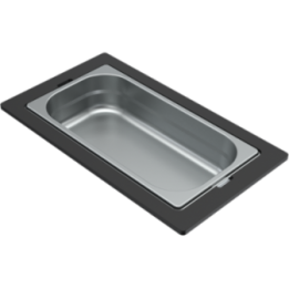 ZESTAW GOURMET ELLECI DIALOGO 1/3 STAL KF021065IN