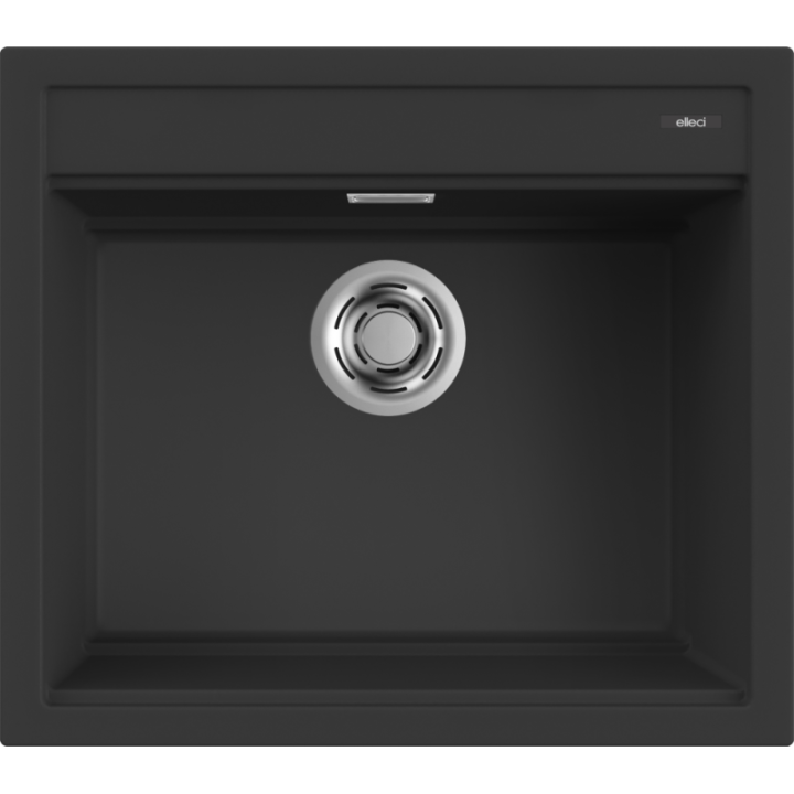ZLEWOZMYWAK ELLECI BEST 105 GRANITEK NERO LGB10540