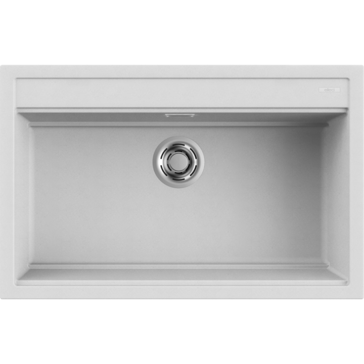 ZLEWOZMYWAK ELLECI BEST 130 GRANITEK BIANCO LGB13068