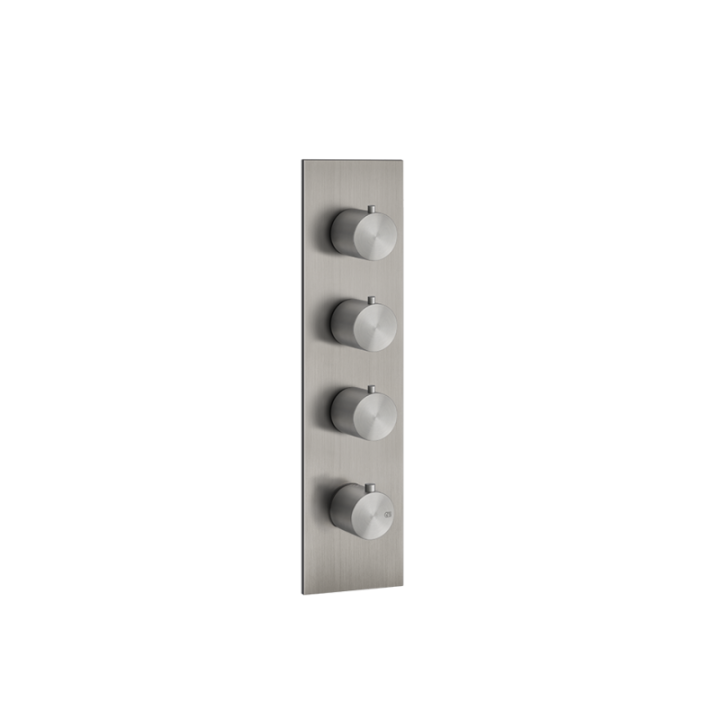 Bateria natryskowa 3-drożna termostatyczna GESSI SHOWER316 stal szczotkowana 54516239