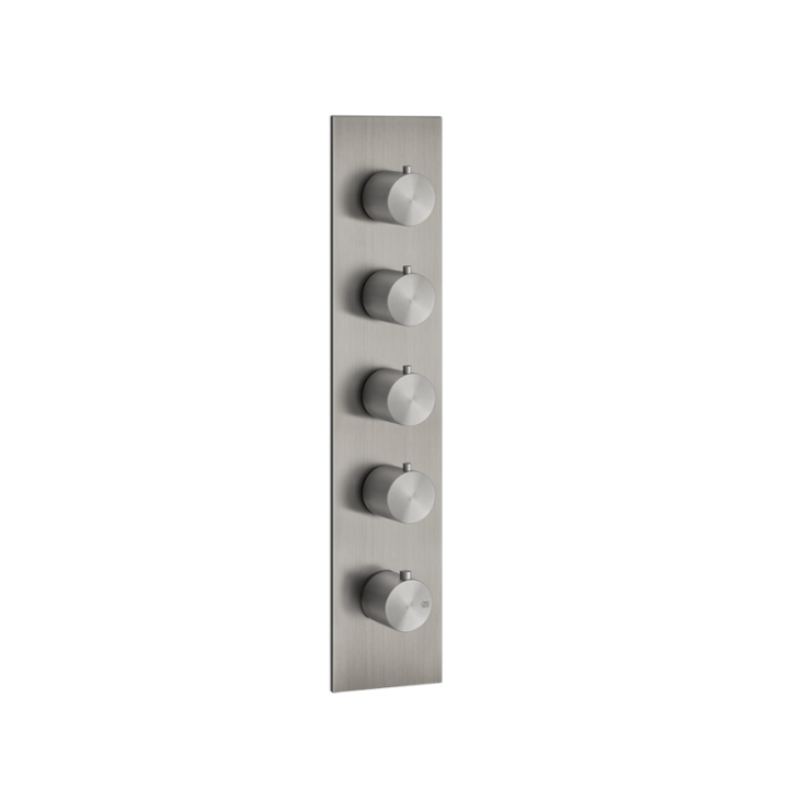 Bateria natryskowa 4-drożna termostatyczna GESSI SHOWER316 stal szczotkowana 54518239