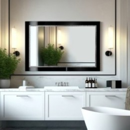LUSTRO BRACELET SQ CZARNE 70x90cm GieraDesign BSQ/B/70x90
