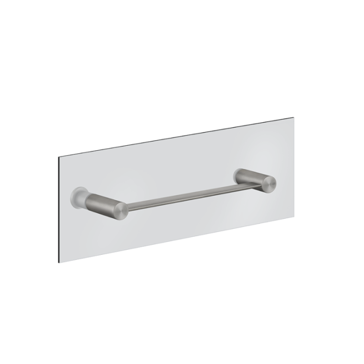 Wieszak na ręcznik 30 cm GESSI 316 do mocowania na szkle stal szczotkowana 54921239