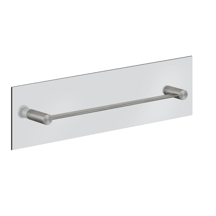 Wieszak na ręcznik 45 cm GESSI 316 do mocowania na szkle stal szczotkowana 54923239