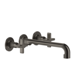 Bateria umywalkowa podtynkowa z wylewką 25,5 cm GESSI INCISO+ chrom 58192031