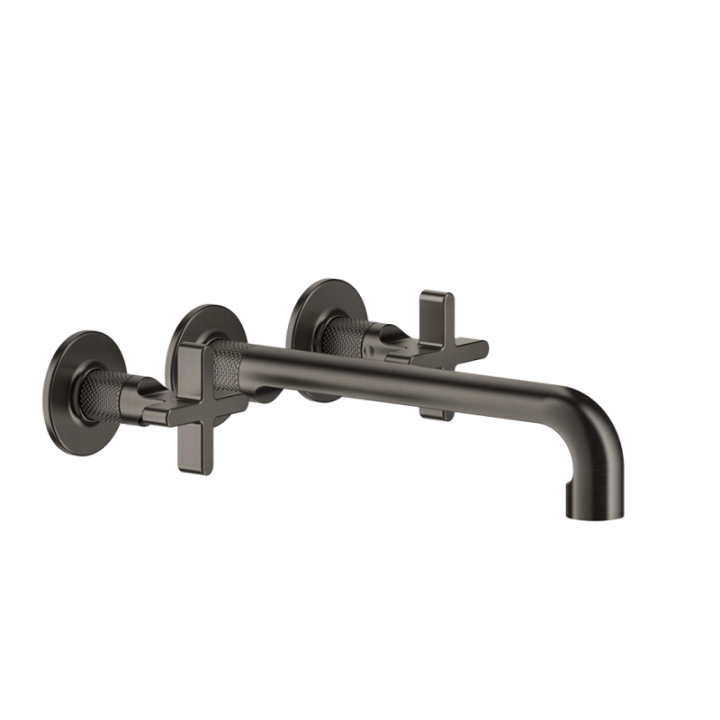 Bateria umywalkowa podtynkowa z wylewką 25,5 cm GESSI INCISO+ chrom 58192031