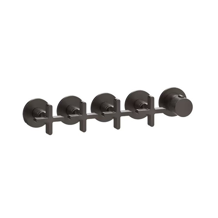 Bateria natryskowa termostatyczna 4-drożna GESSI INCISO+ chrom 58438031