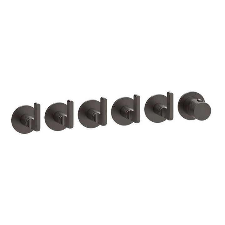 Bateria natryskowa termostatyczna 5-drożna GESSI INCISO+ chrom 58340031
