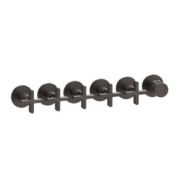 Bateria natryskowa termostatyczna 5-drożna GESSI INCISO+ chrom 58440031