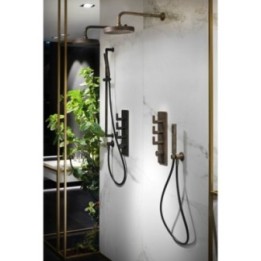 Bateria natryskowa termostatyczna 3-drożna GESSI INCISO+ chrom 58206031