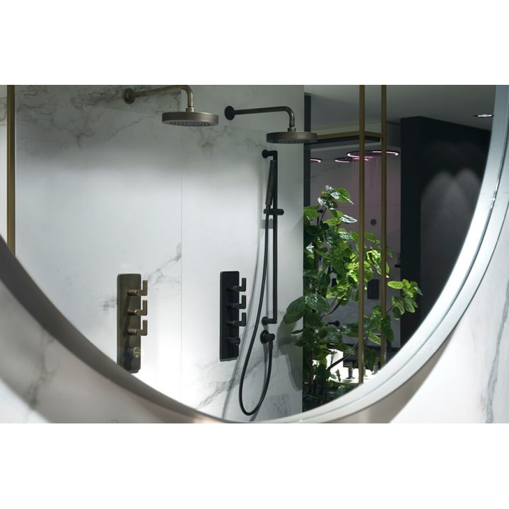 Bateria natryskowa termostatyczna 3-drożna GESSI INCISO+ chrom 58206031