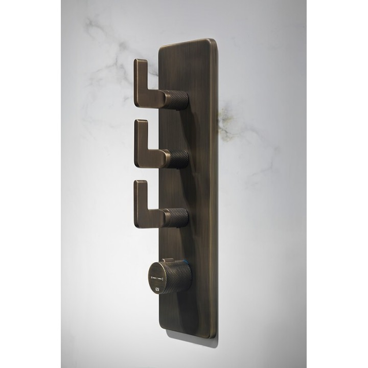 Bateria natryskowa termostatyczna 3-drożna GESSI INCISO+ chrom 58206031