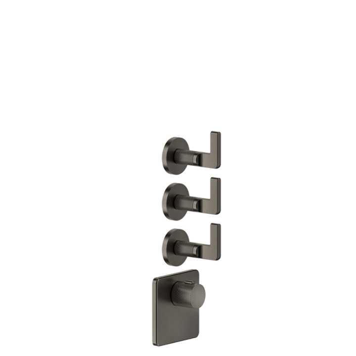 Bateria natryskowa termostatyczna 3-drożna GESSI INCISO+ chrom 58216031