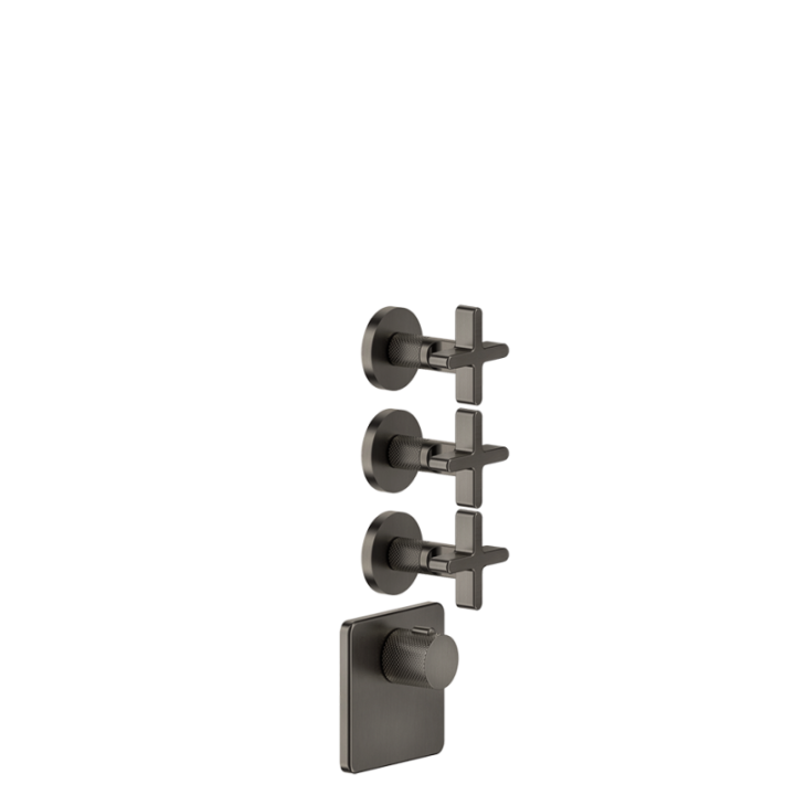 Bateria natryskowa termostatyczna 3-drożna GESSI INCISO+ chrom 58346031