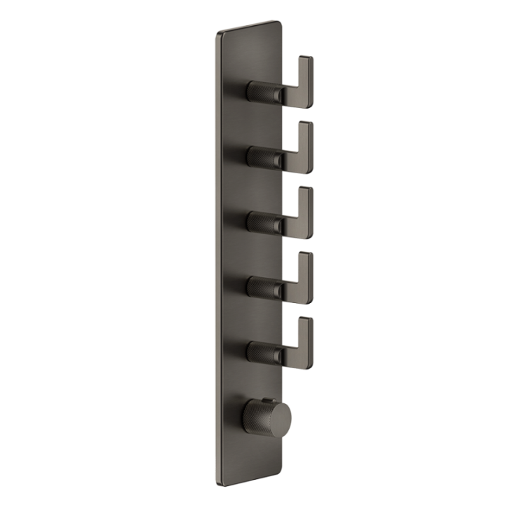 Bateria natryskowa termostatyczna 5-drożna GESSI INCISO+ chrom 58210031