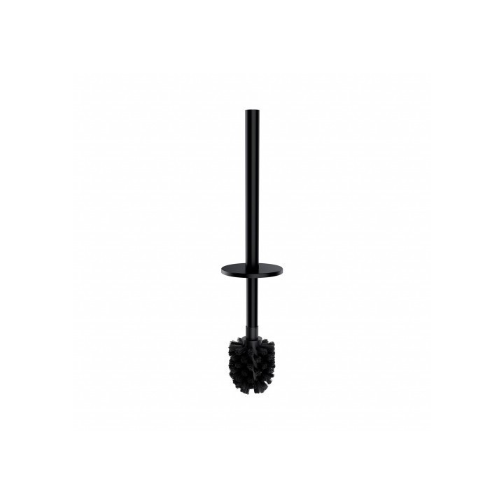 Szczotka toaletowa Omnires Modern Project czarny mat MP60621BL