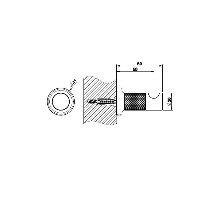 Haczyk GESSI INCISO chrom 58521031