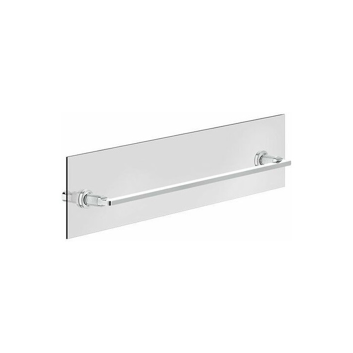 Wieszak na ręcznik 60 cm GESSI INCISO mocowany na szkle chrom 58617031