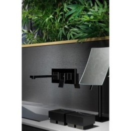 Bateria umywalkowa z wylewką 22,2 cm GESSI RETTANGOLO K chrom 53088031