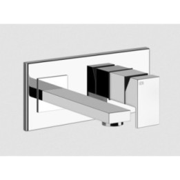 Bateria umywalkowa podtynkowa z wylewką 16,2 cm GESSI RETTANGOLO chrom 44840031