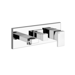 Bateria wannowo-prysznicowa GESSI RETTANGOLO chrom 44910031