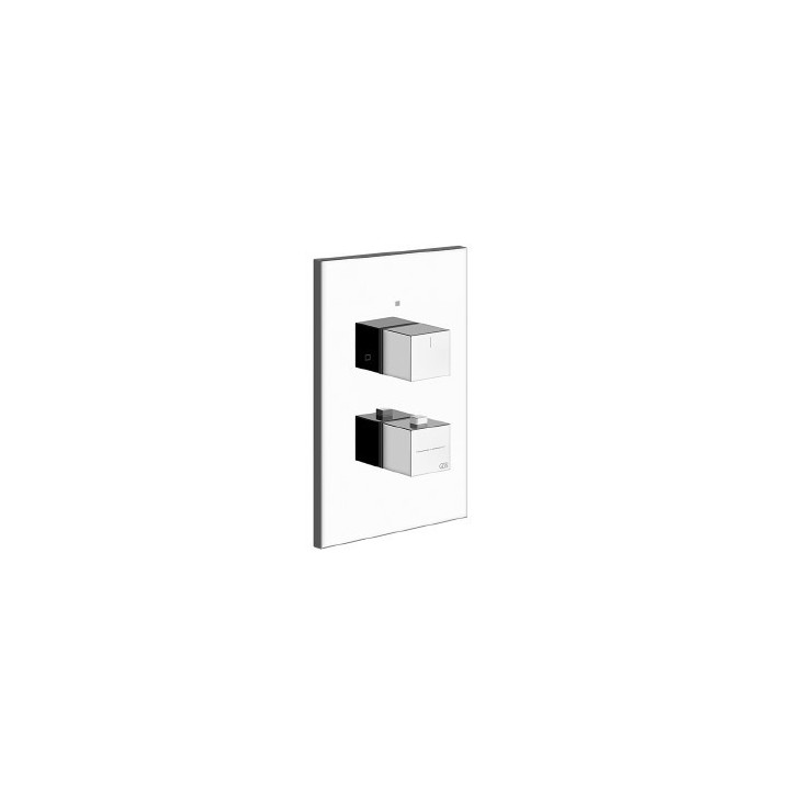 Bateria natryskowa termostatyczna 1-drożna GESSI RETTANGOLO chrom 20182031
