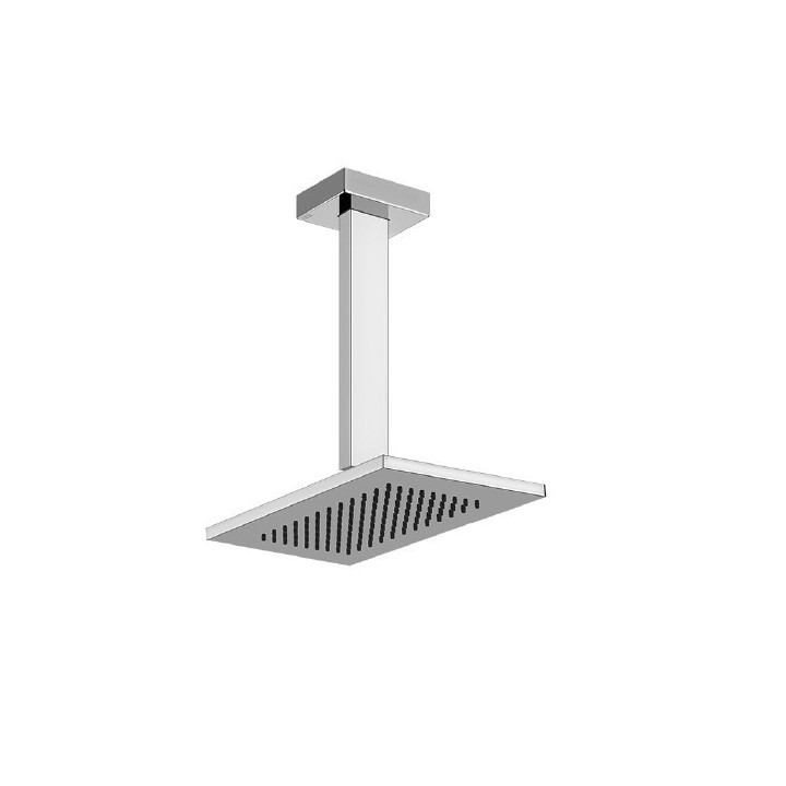 Deszczownica sufitowa 21,6x14 cm GESSI RETTANGOLO chrom 20151031