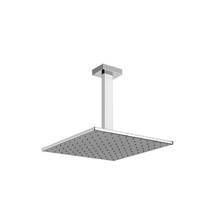 Deszczownica sufitowa 30x30 cm GESSI RETTANGOLO chrom 15186031