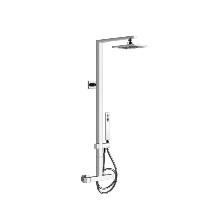 Zestaw prysznicowy GESSI RETTANGOLO chrom 23447031