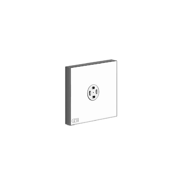 Dysza boczna ścienna 6,5x6,5 cm GESSI RETTANGOLO chrom 32979031
